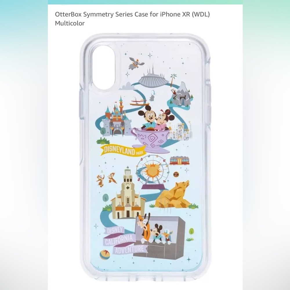 Disney Otterbox Symmetry Disneyland Phone Case for IPhone XR